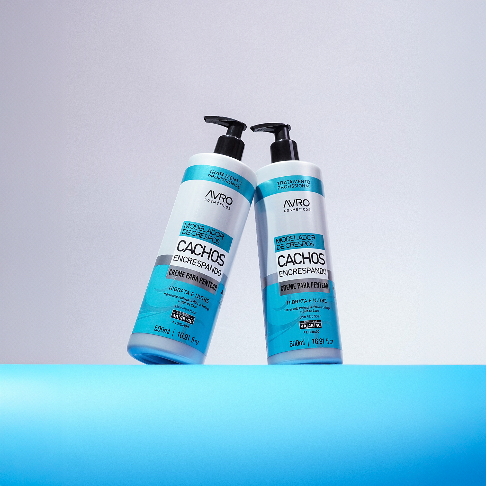 Creme Para Pentear Cachos Crespos 500ml