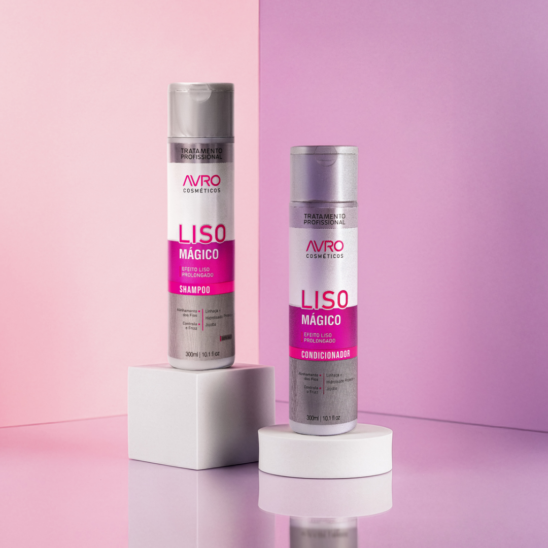 Kit Duo Avro Liso Mágico Efeito Liso Prolongado