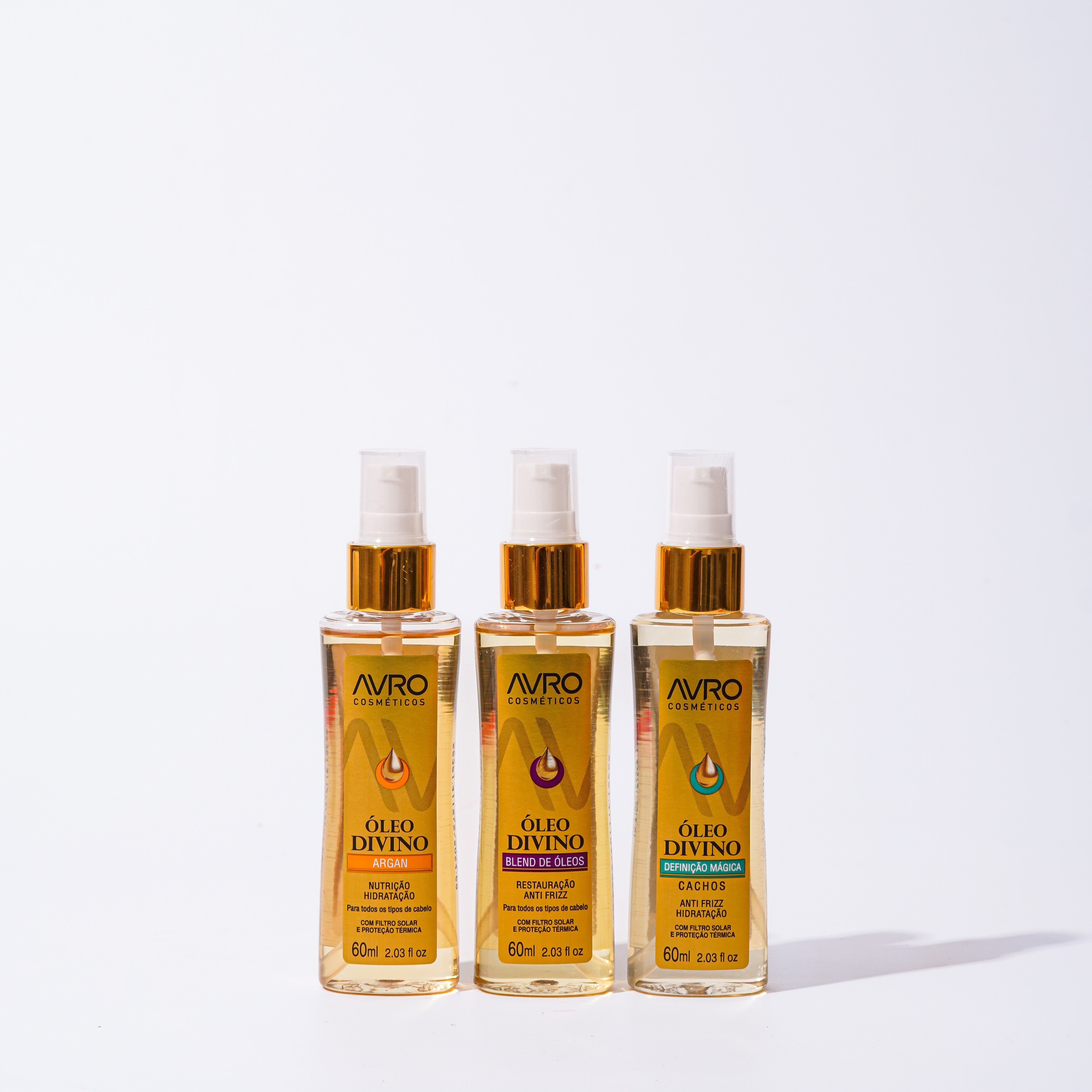 Kit Trio Óleo Dívino