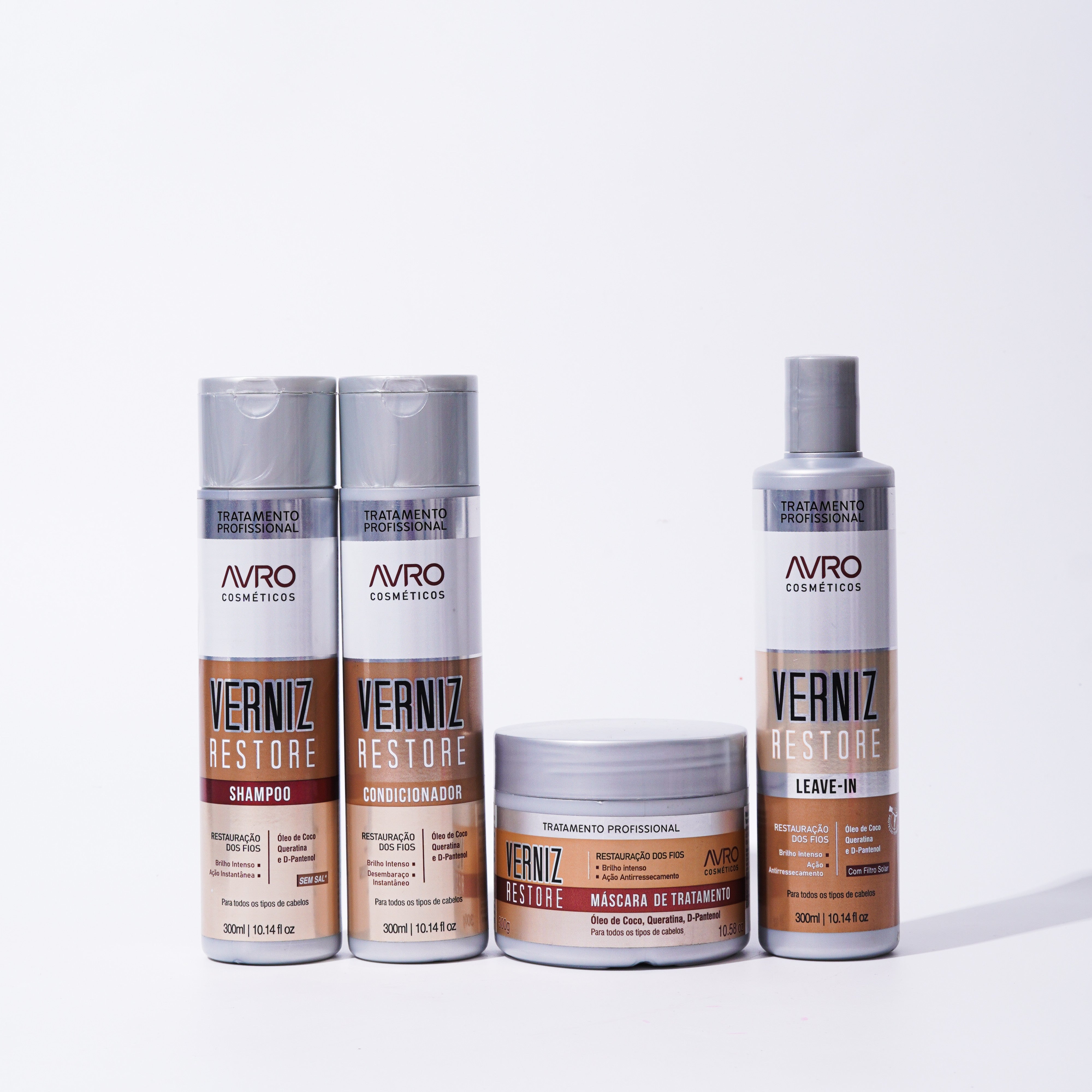 Kit Completo Verniz Restore Avro