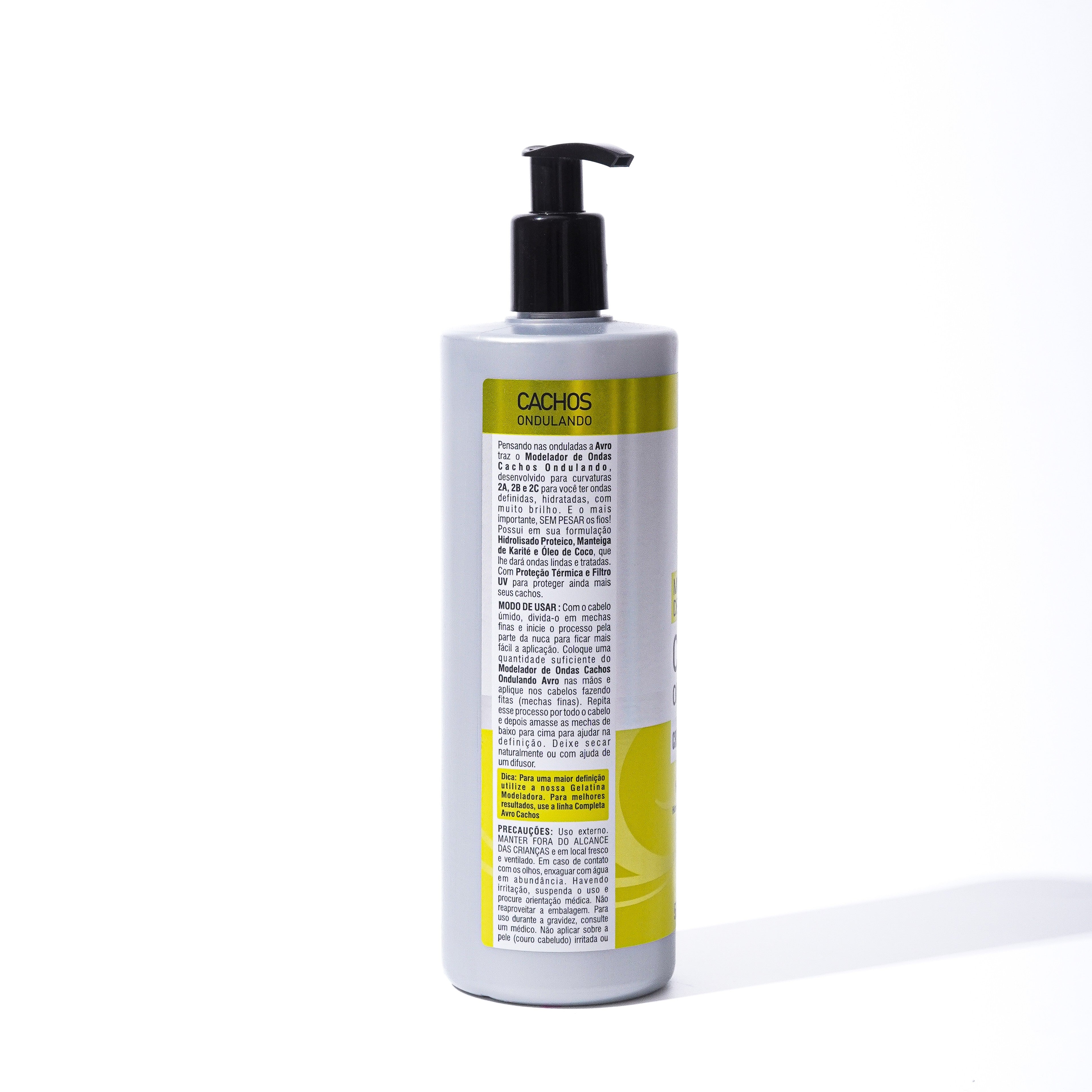 Creme Para Pentear Cachos Ondulados 500ml