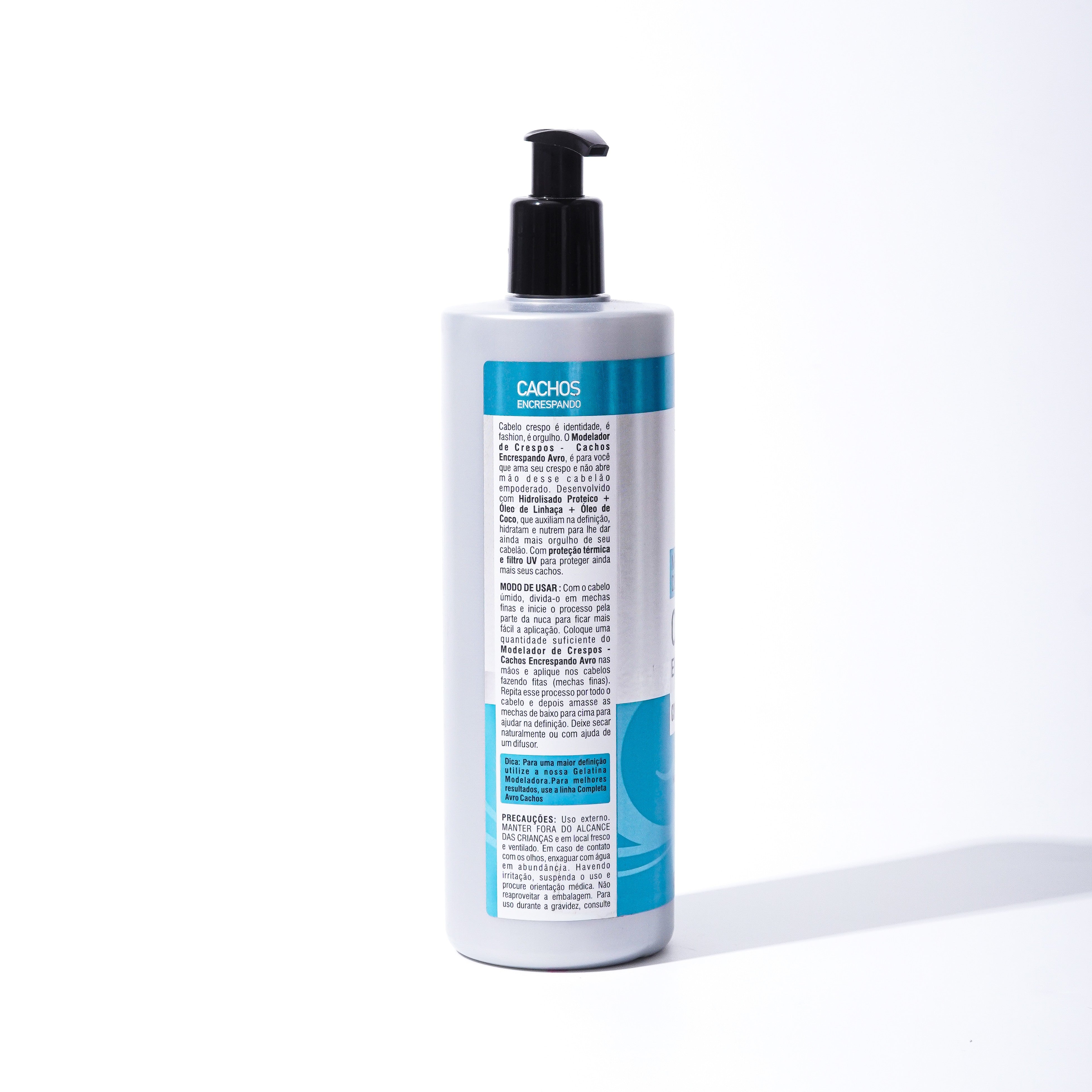 Creme Para Pentear Cachos Crespos 500ml