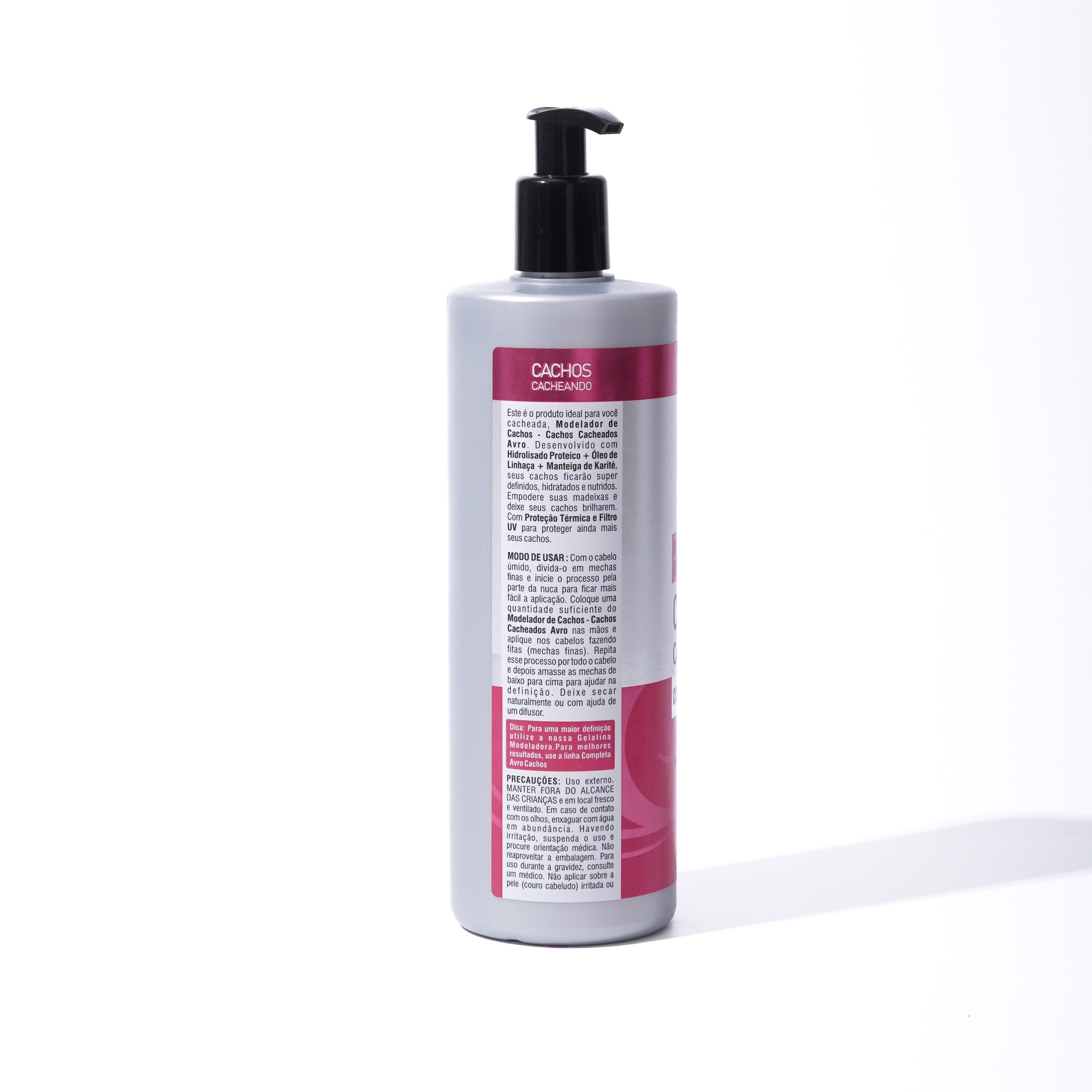 Creme Para Pentear Cachos Cacheando 500ml