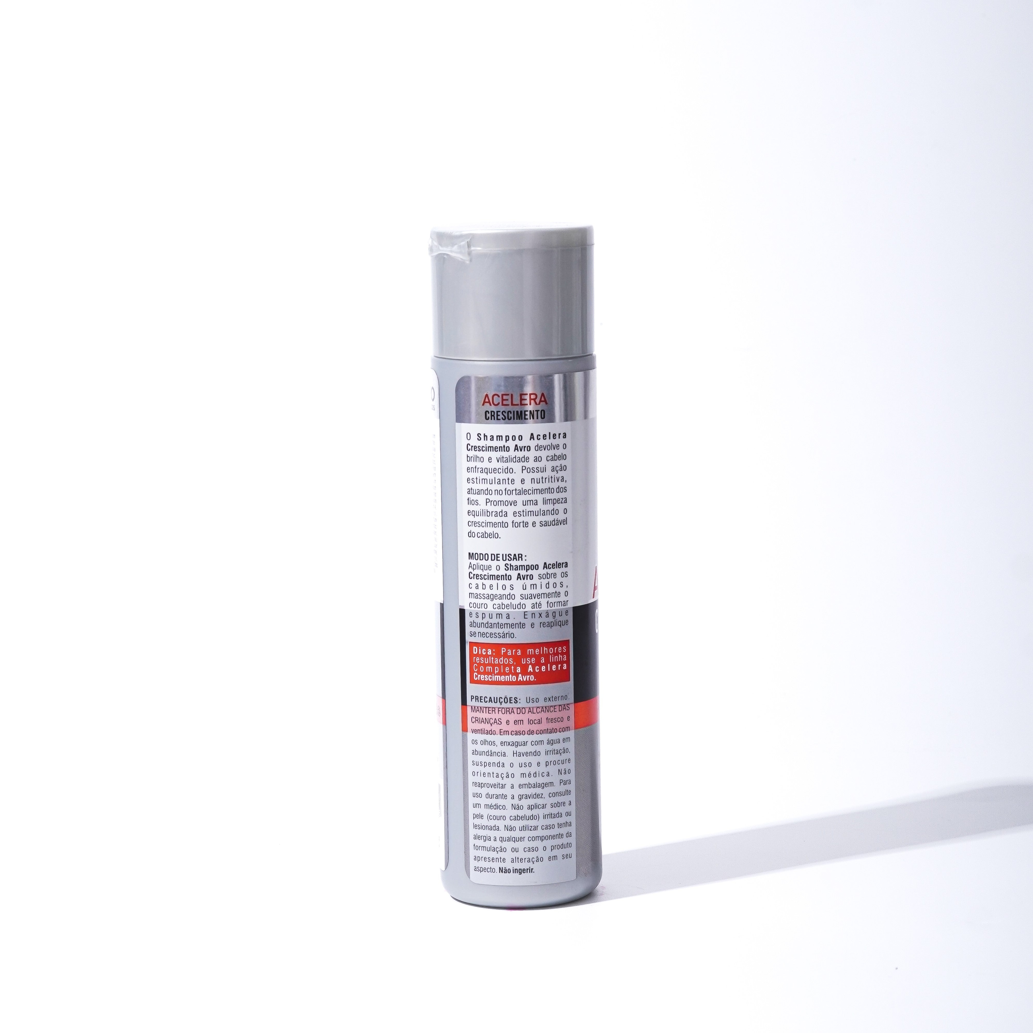 Shampoo Acelera Crescimento Força & Brilho Avro 300ml
