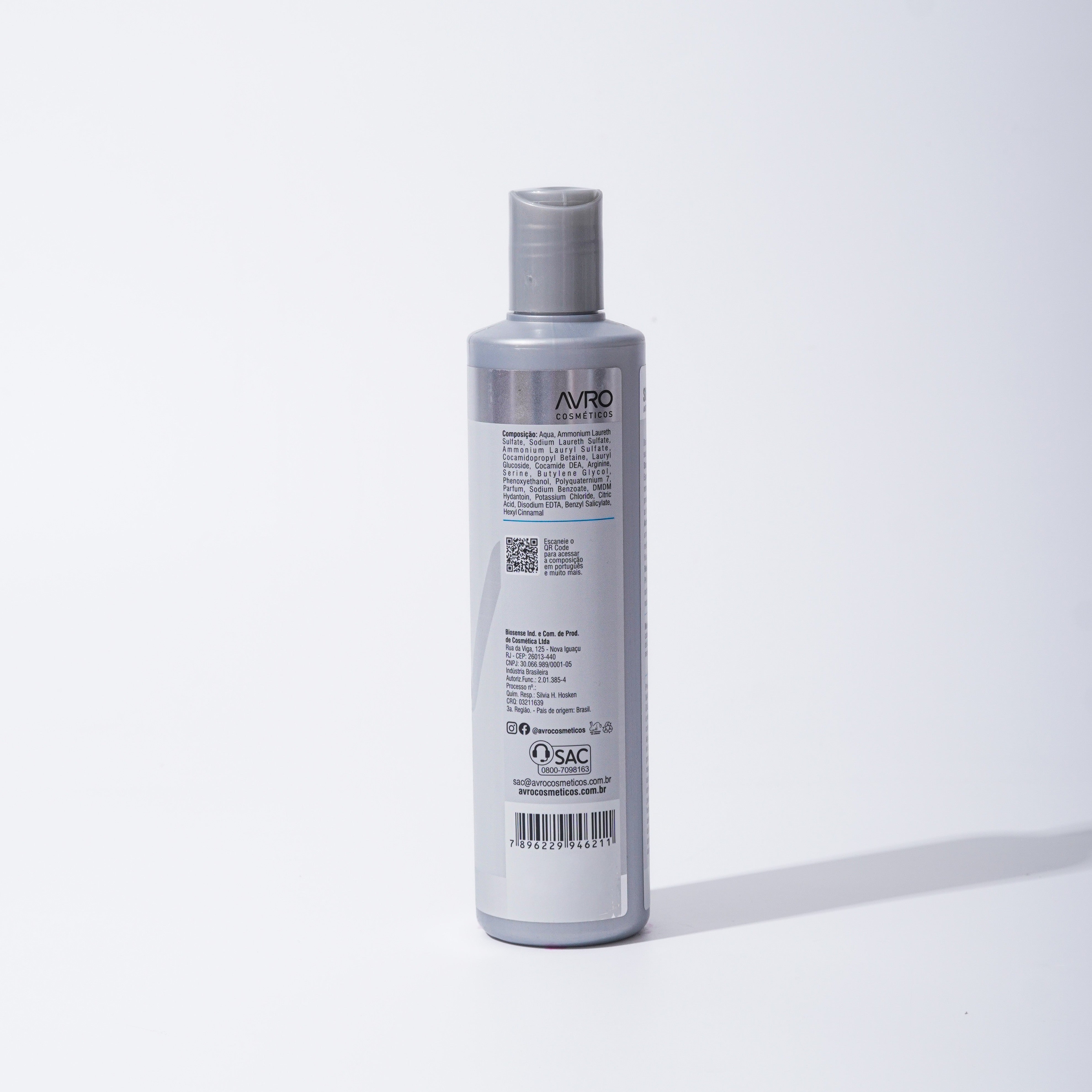 Shampoo Antirresíduo Realinhamento Capilar Avro 300ml