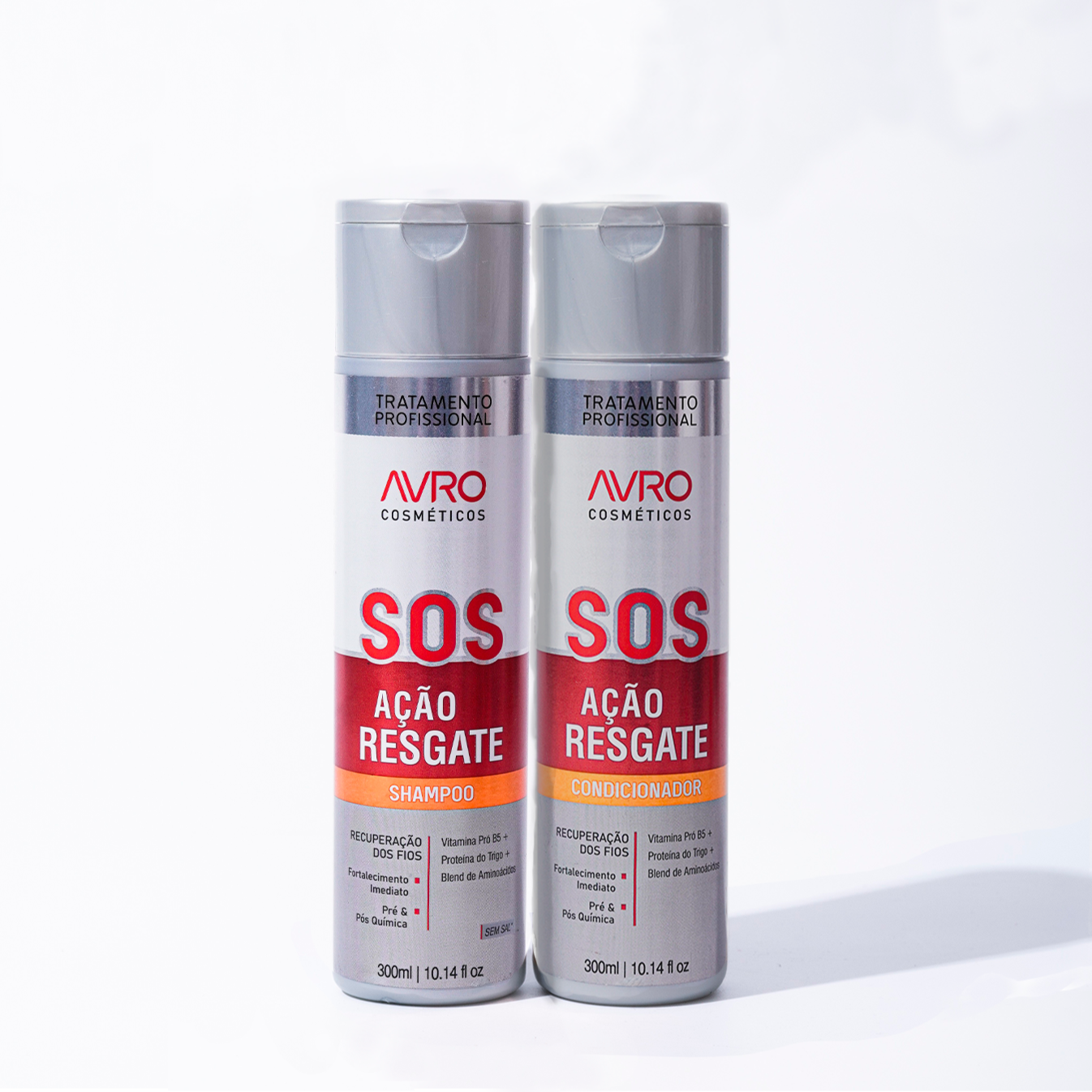 Kit Duo SOS Ação Resgate Recuperação Dos Fios Avro