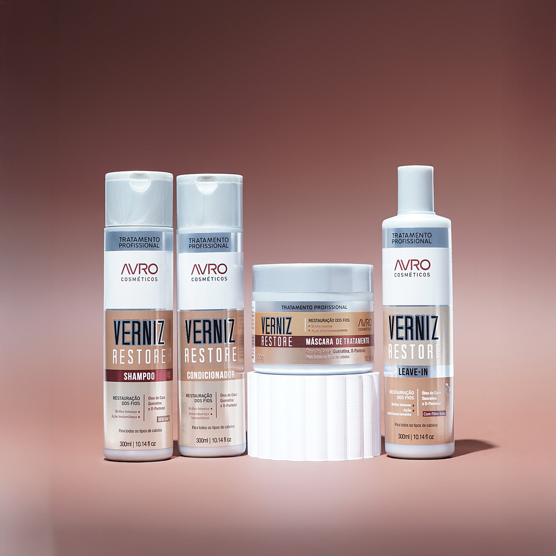 Kit Completo Verniz Restore Avro