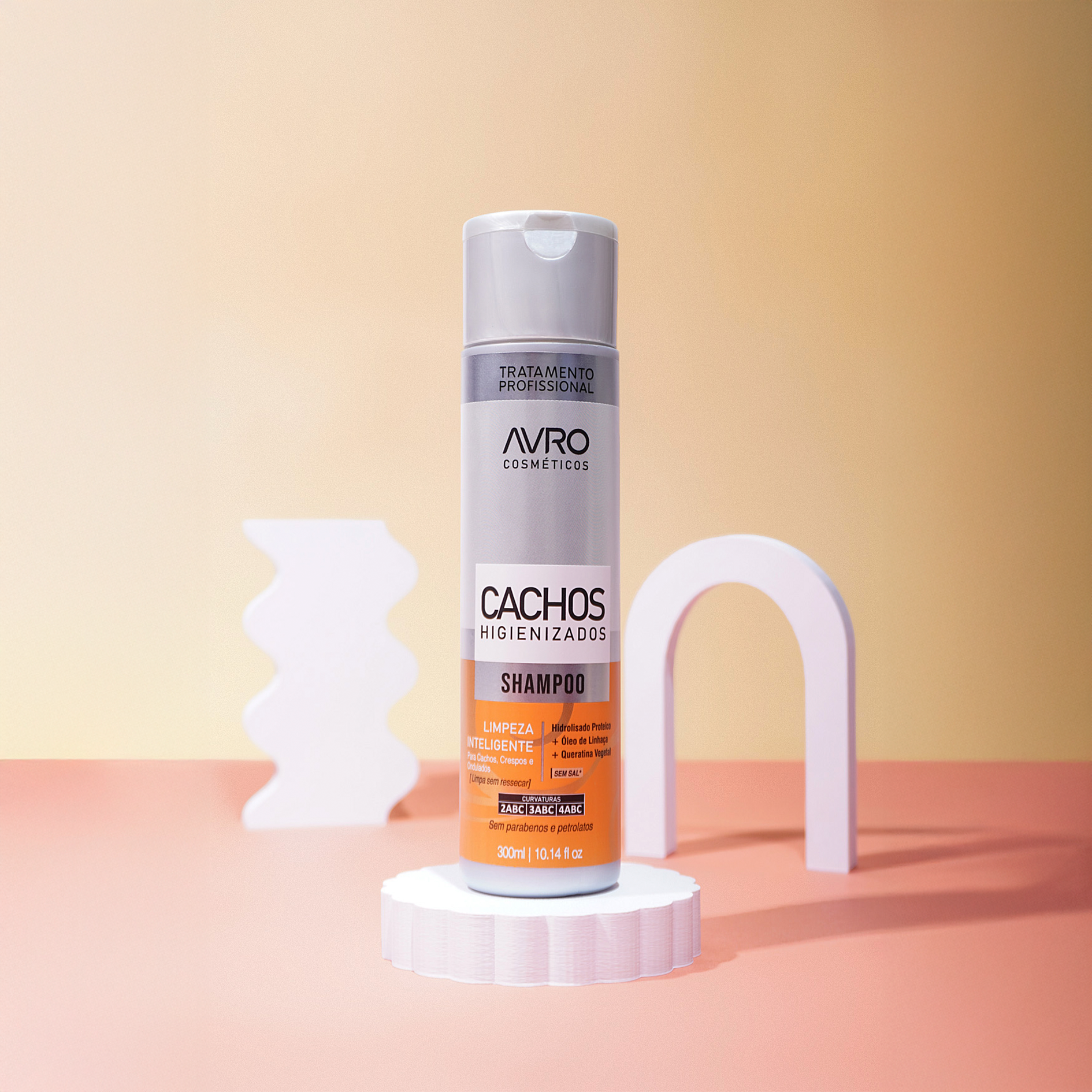 Shampoo Cachos Limpeza Inteligente Avro 300ml