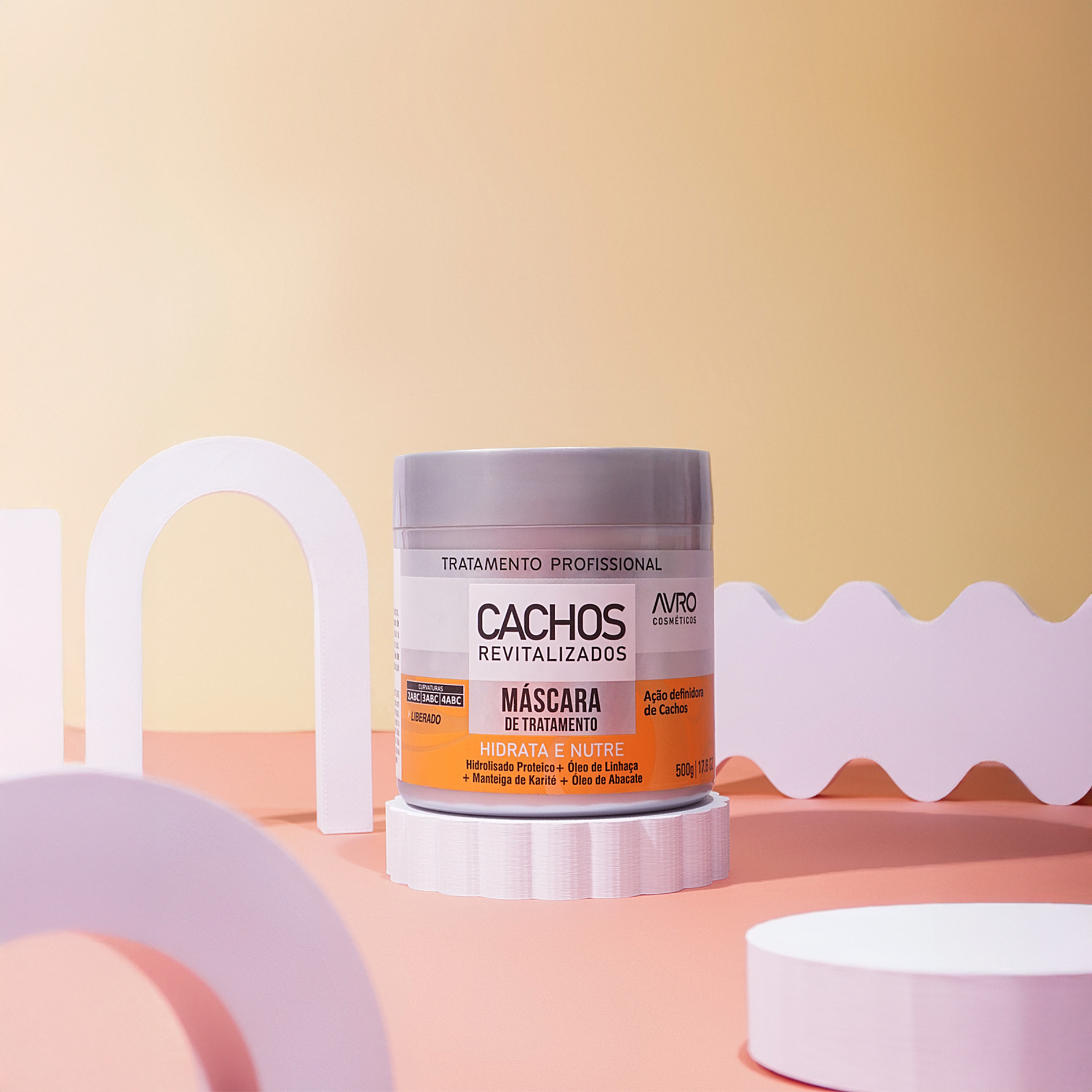 Máscara Hidrata e Nutre Cachos 500g