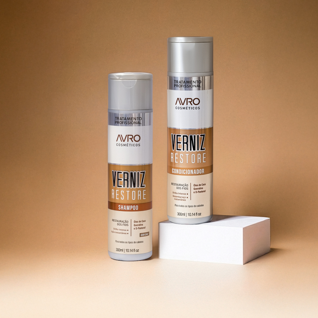 Kit Duo Avro Restauração dos Fios Verniz Restore
