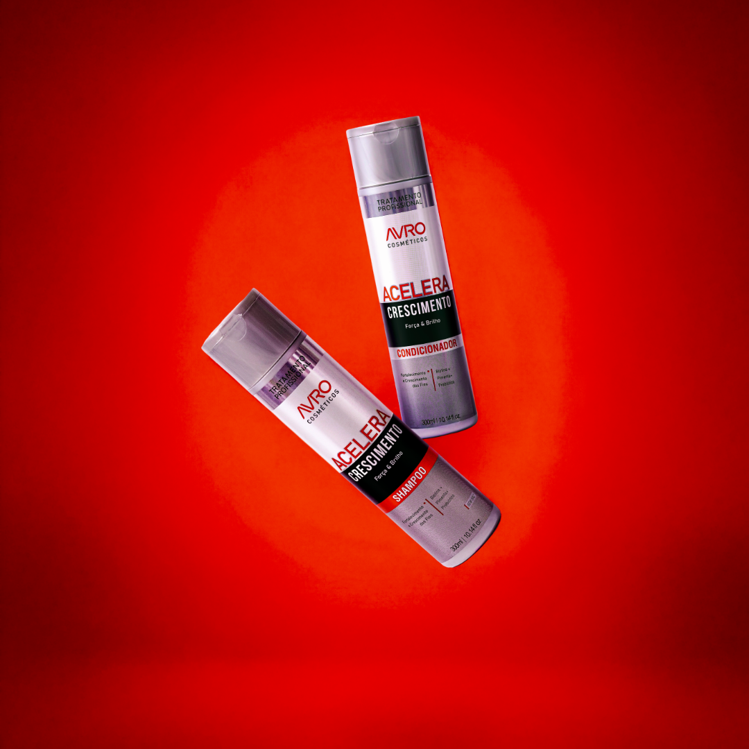 Kit Duo Avro Acelera o Crescimento Força & Brilho