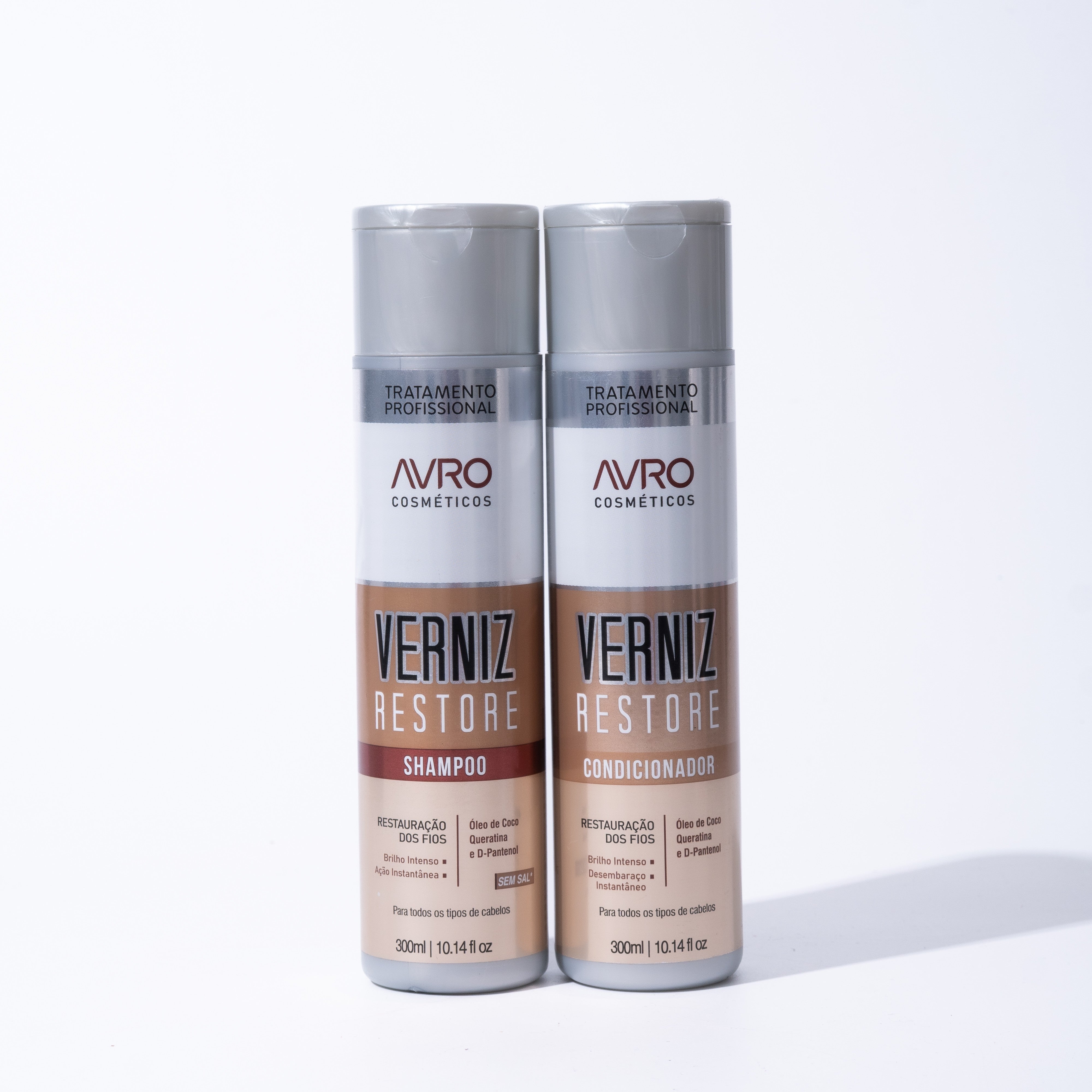 Kit Duo Avro Restauração dos Fios Verniz Restore