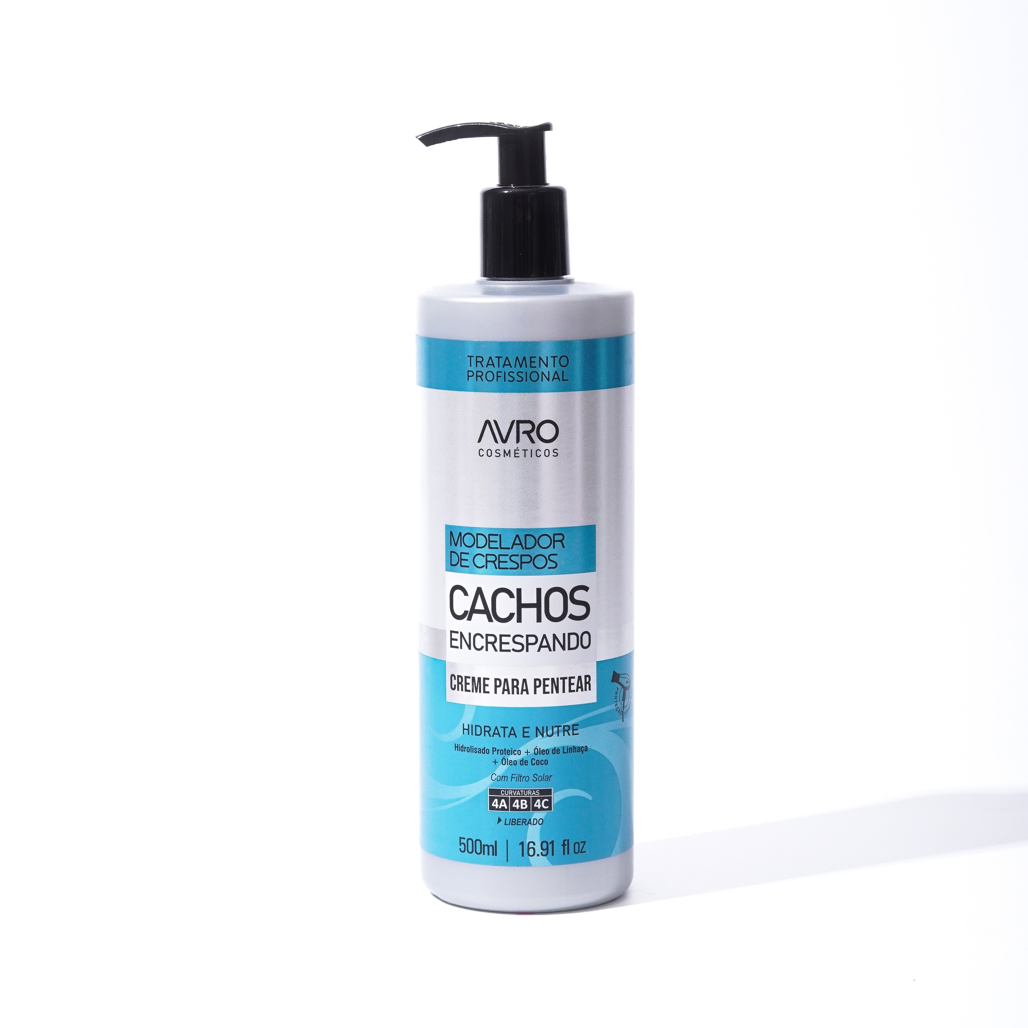 Creme Para Pentear Cachos Crespos 500ml