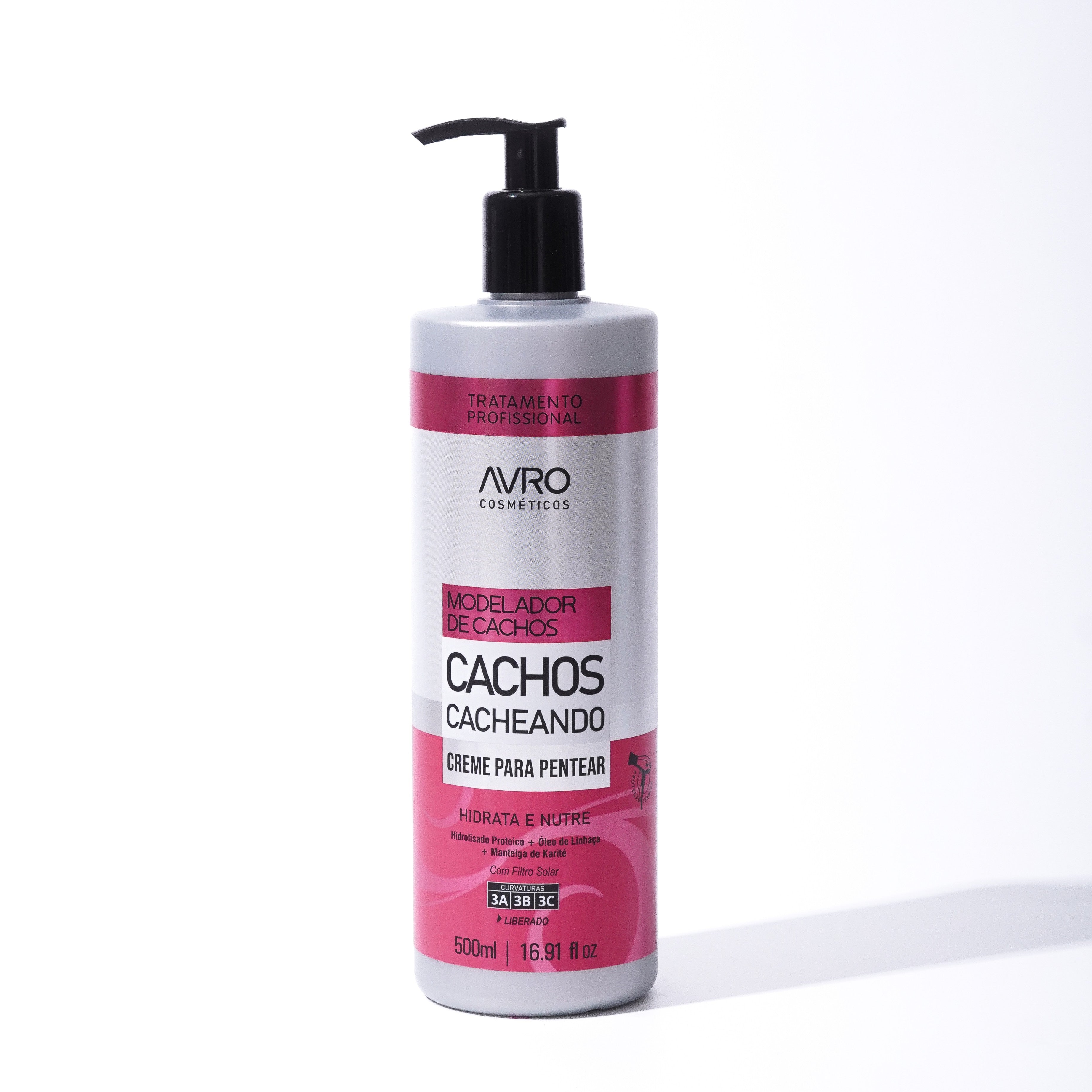 Creme Para Pentear Cachos Cacheando 500ml