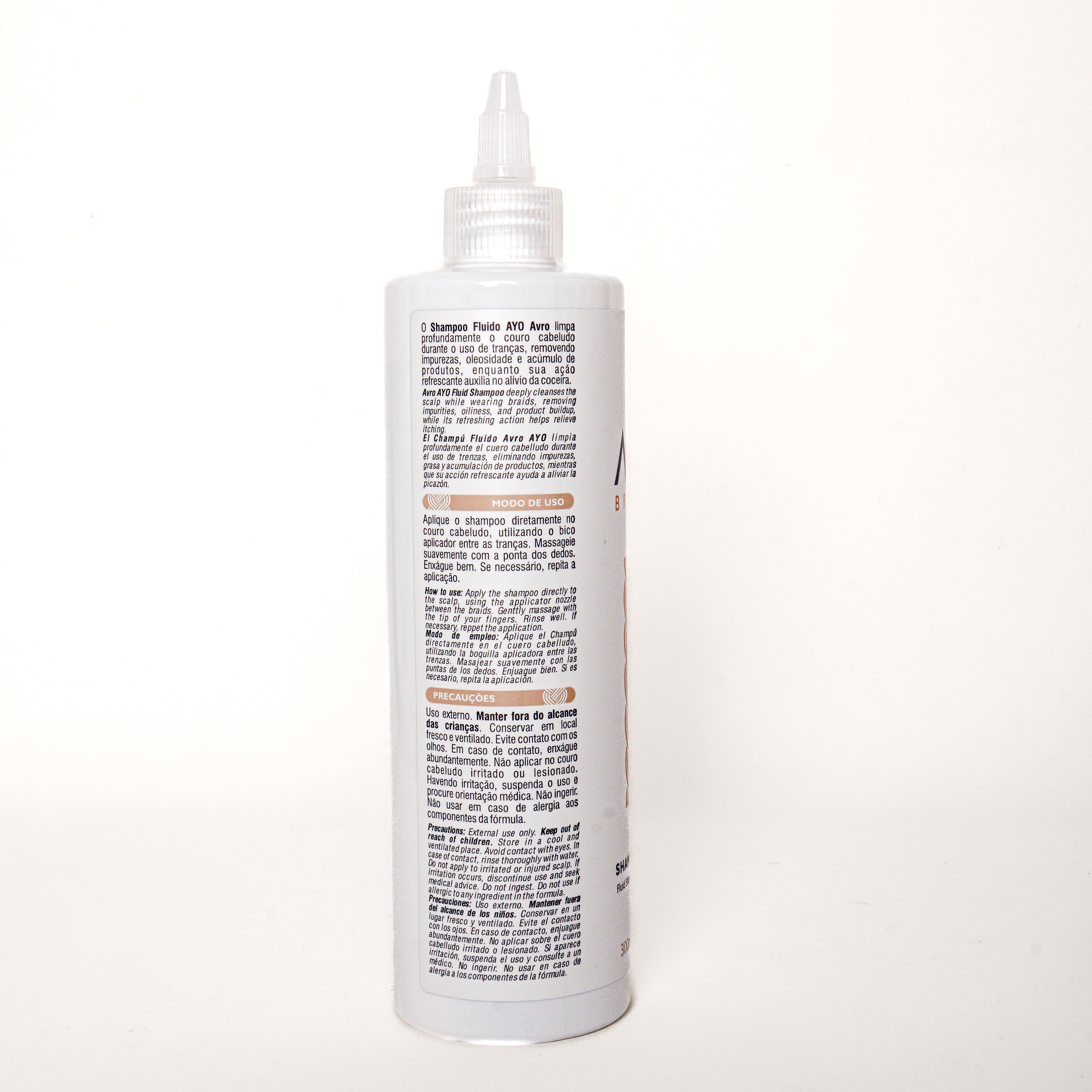 Shampoo Fluido AYO Braids Avro 300 ml