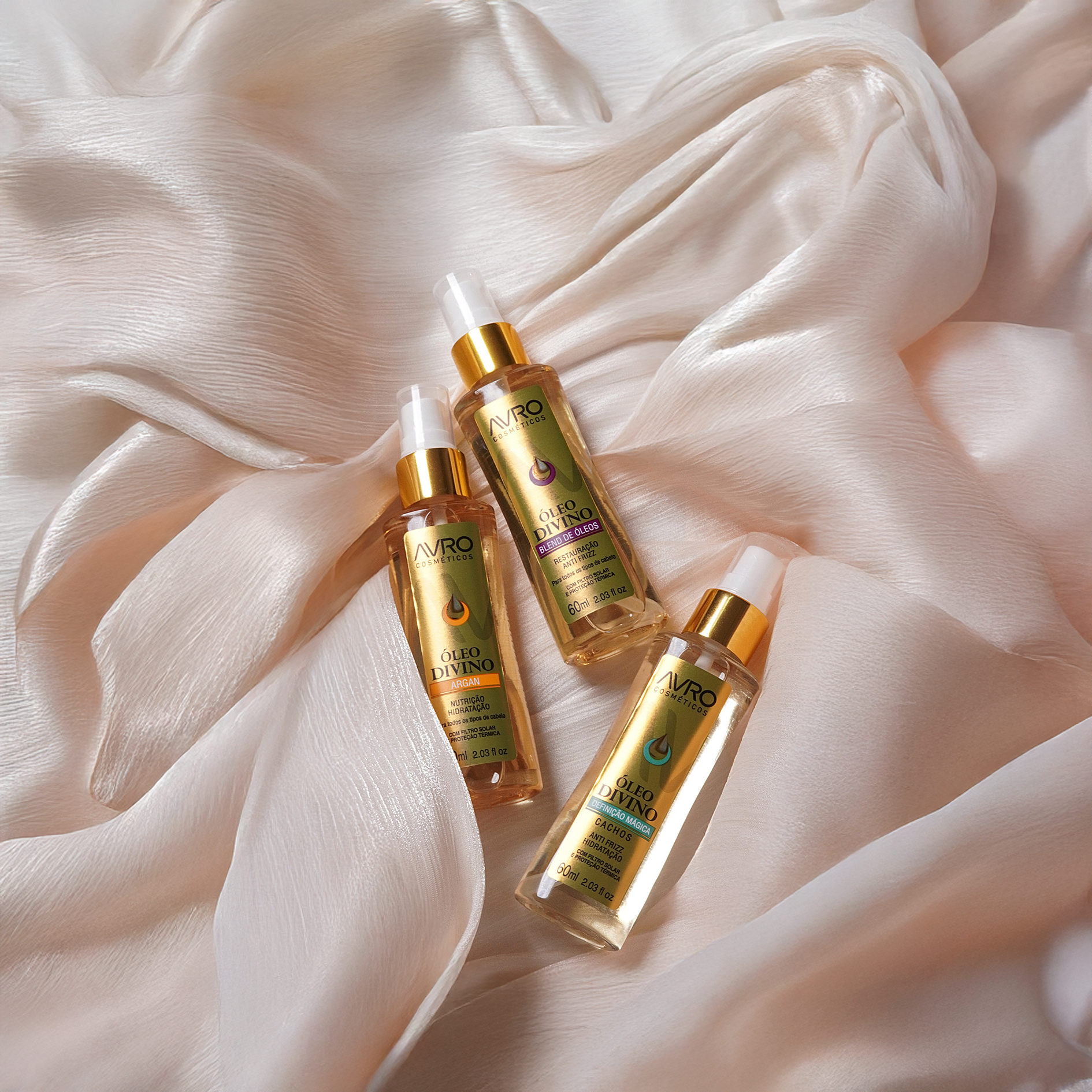 Kit Trio Óleo Dívino